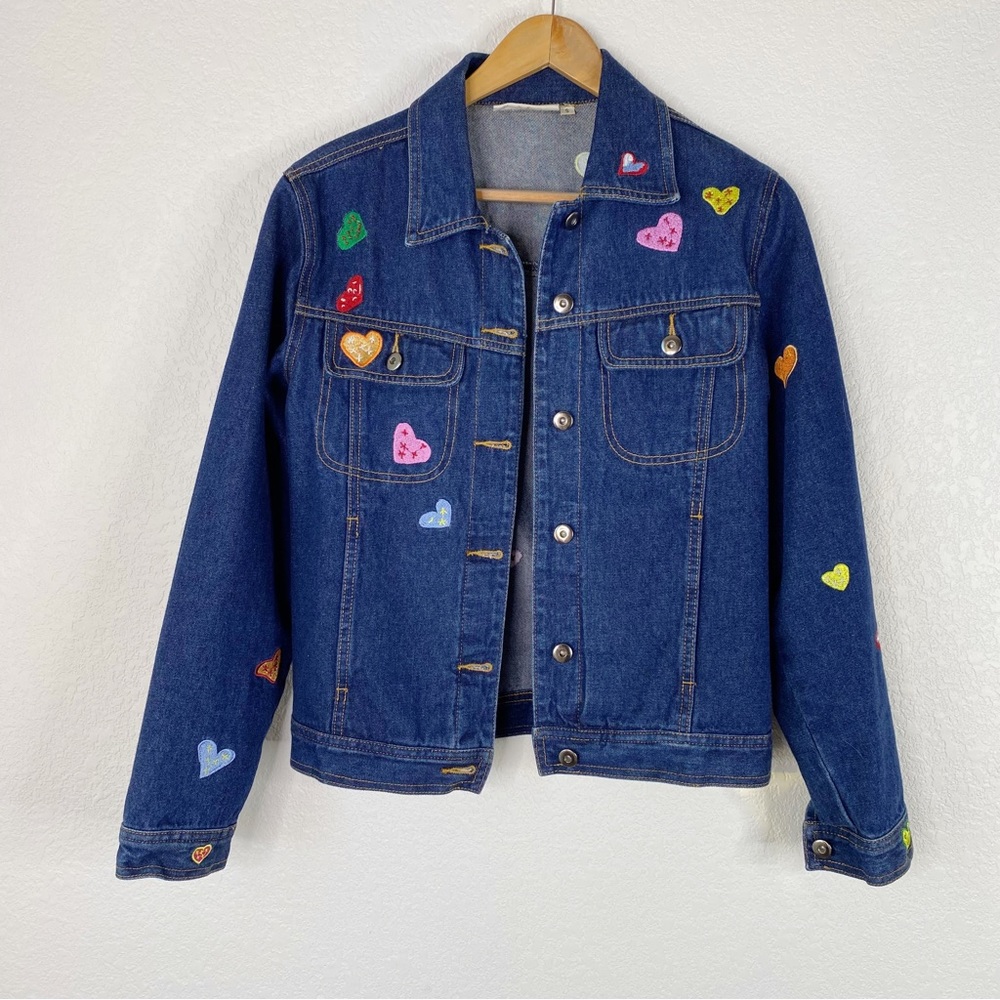 M.D. Anderson Cancer Center Children’s Art Project Embroidered Denim Jacket